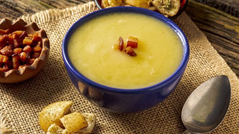 Receita de Caldo de mandioca - Temperos Prático