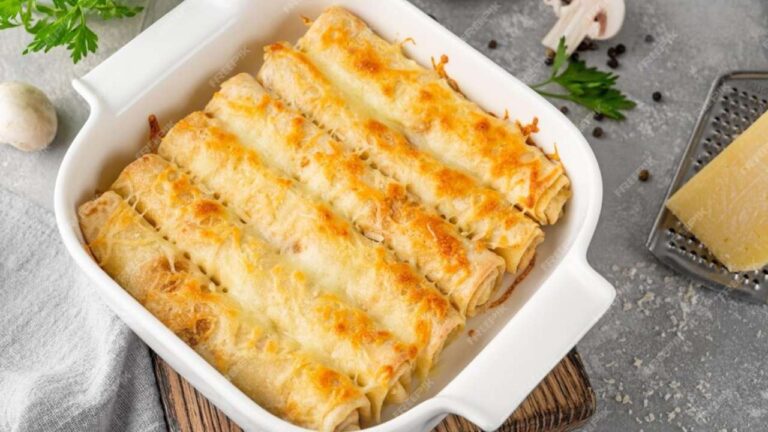 Receita de Panquecas gratinadas - Temperos Prático
