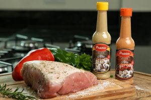 Molho de alho e molho de alho com pimenta - Temperos Prático