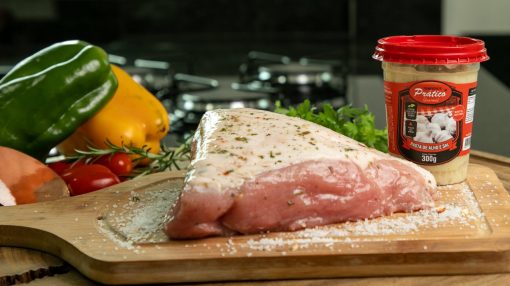 Pasta de alho e sal - Temperos Prático