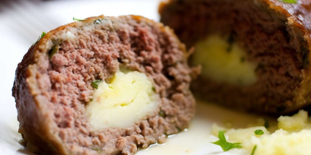 Receita de Bolo de carne com purê - Temperos Prático