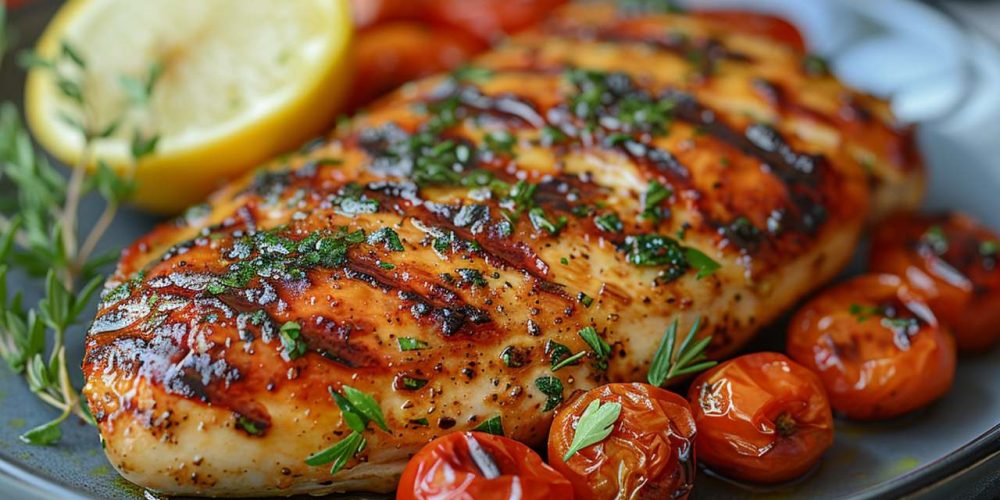 Receita de Frango grelhado com lemon pepper - Temperos Prático