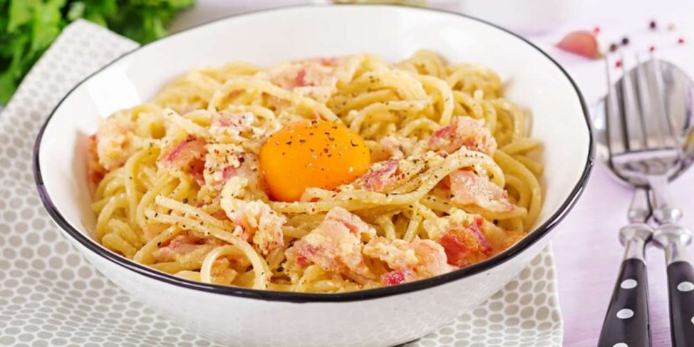 Receita de Macarrão à carbonara - Temperos Prático